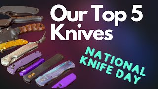 Dylan And Leslie's Top 5 Knives   National Knife Day 2023 by Dylan And Leslie 1,292 views 8 months ago 21 minutes