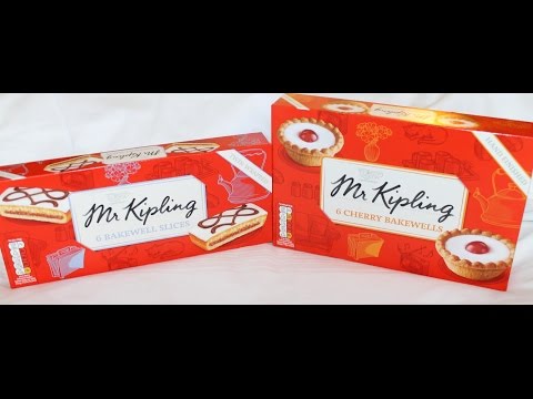 Mr. Kipling: Bakewell Slices & Cherry Bakewells Review