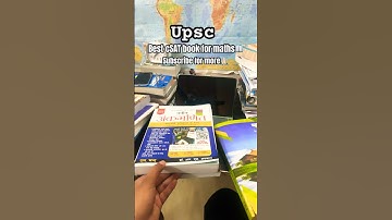 Best csat books for upsc maths📖#upsc #ias #pcs #ips #motivation #exam #csat