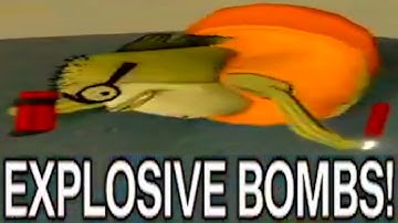 Bubble Bass says EXPLOSIVE BOMBS! (AI Sponge Rehydrated Clip)