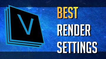 Sony Vegas Pro 16: BEST Render Settings for Fortnite/Gaming Videos! [Tutorial]