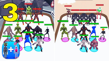 Merge Monsters Army - Gameplay Walkthrough Part 3 (Android, iOS)