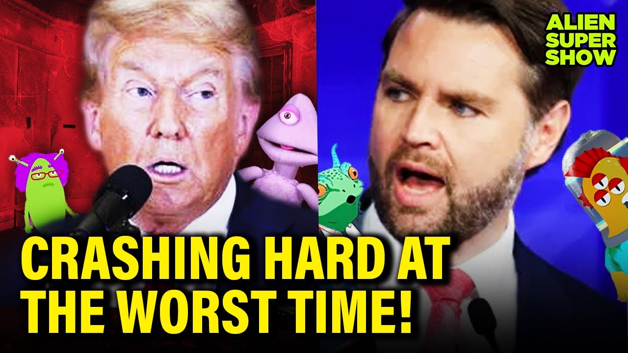 OMG!! Trump and Vance go OFF THE RAILS as Election Day NEARS | Alien Super Show