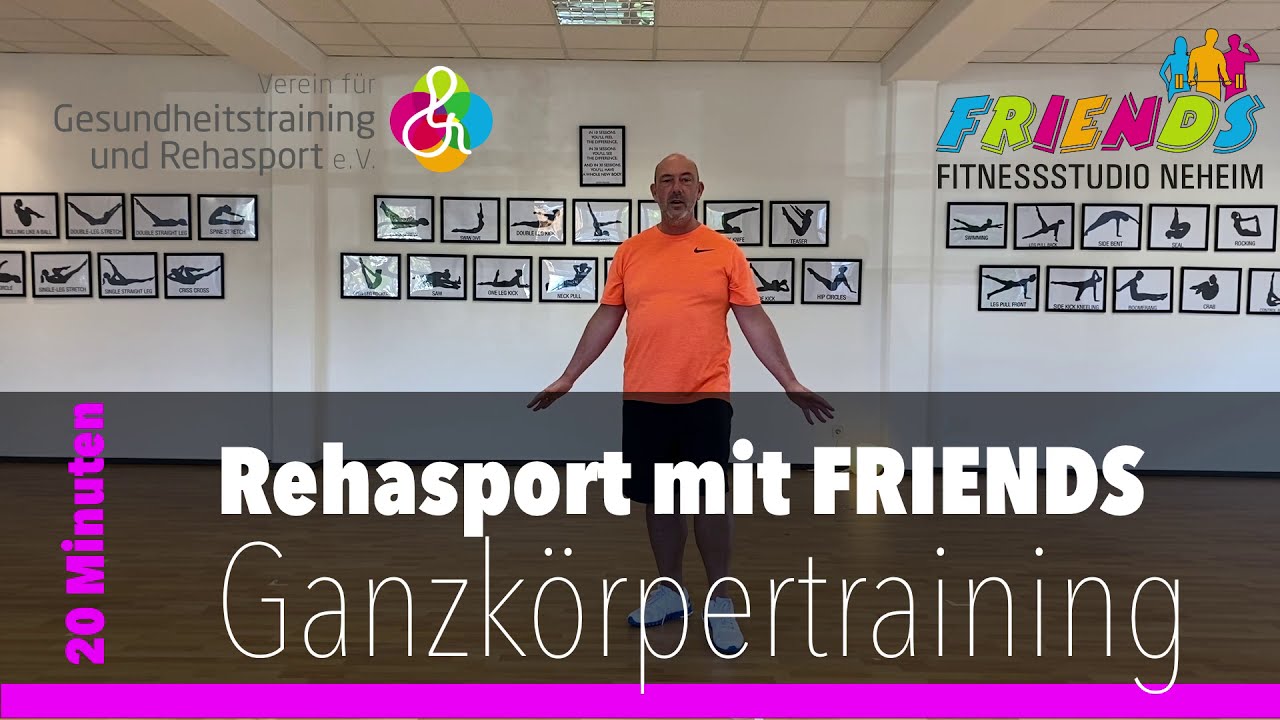Ganzkörper Übungen im Stehen für Anfänger in 18 Minuten| Rehasport mit FRIENDS Neheim