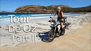 Solo Female Ride Around Australia -Tour De Oz 2/2 - On Her Bike .com
