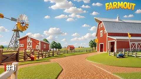 First Day in Ranch | Farmout Farming Simulator  Gameplay #1