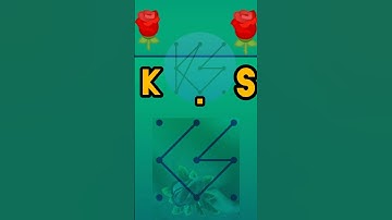 K.S latter pattern lock #password #viral #moblie #youtushortvideo