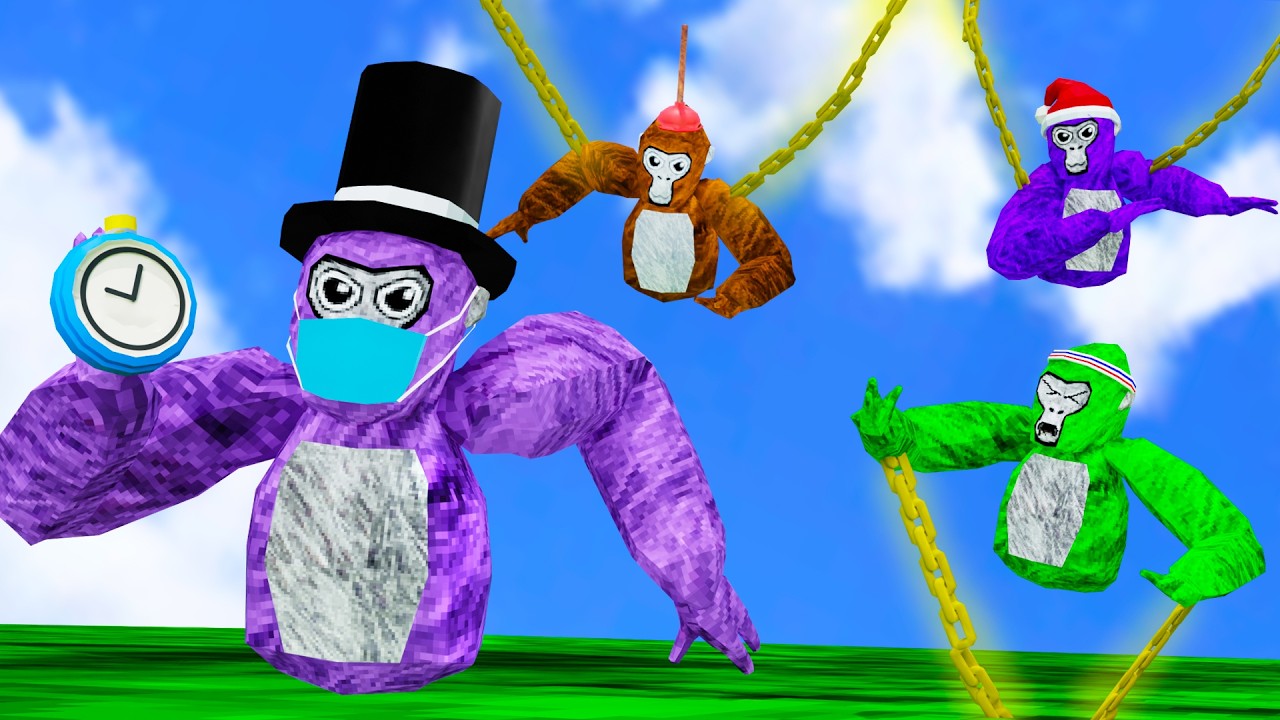 Gorilla Tag But I Control Time..