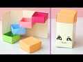 DIY Seçret Stepper Box / Origami Paper Crafts /Gifts Idea