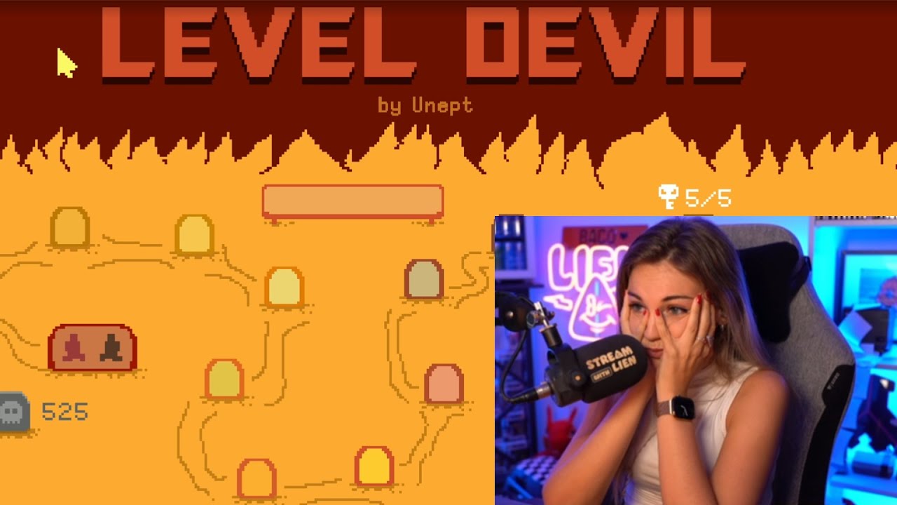 Deze game probeert mij te ragebaiten (lukt aardig) | Level Devil hoofdstuk 1