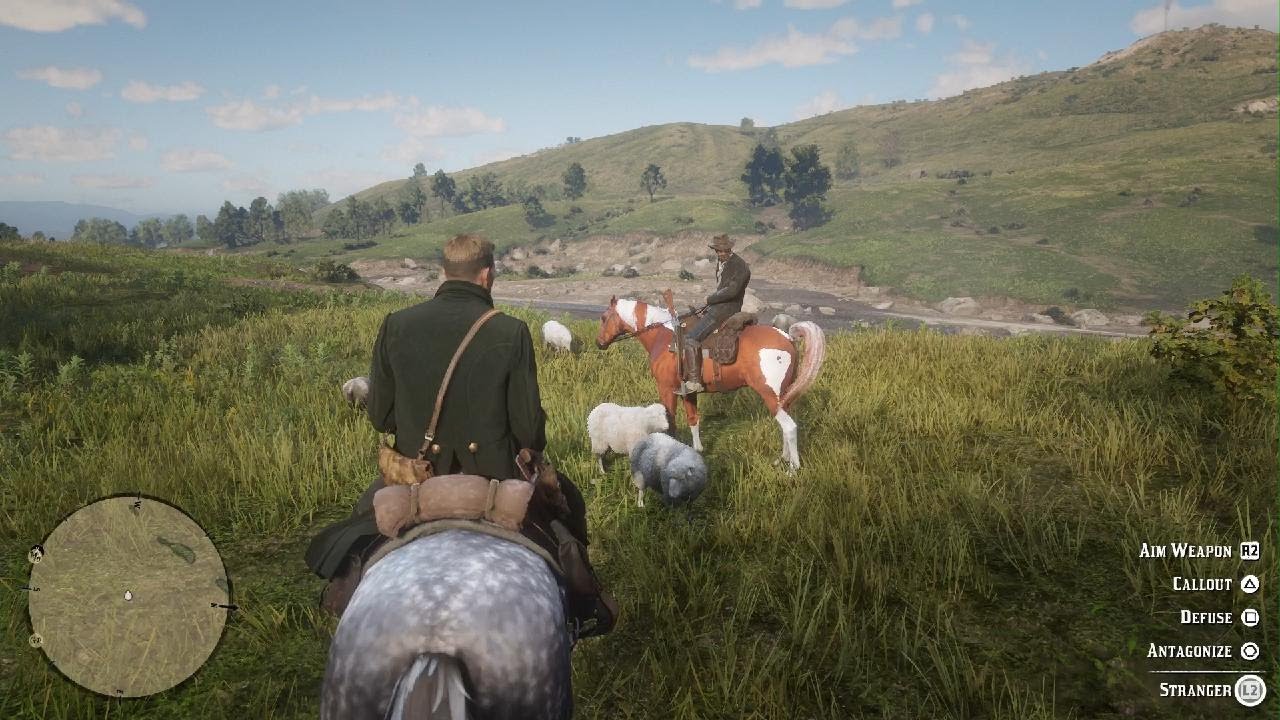 Rdr2 running into a guy with balls of steel - YouTube