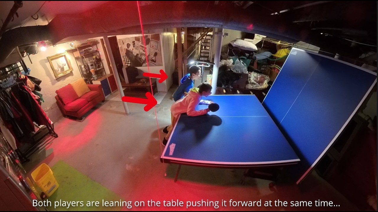 PING-PONG TABLE DISASTER * forensic analysis