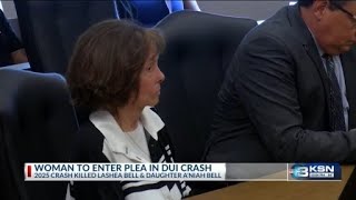Woman will enter plea in DUI crash that killed Wichita mother and daughter