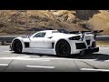 Gumpert apollo s on swiss bernina pass start up accelerations  42l twinturbo audi v8 sound