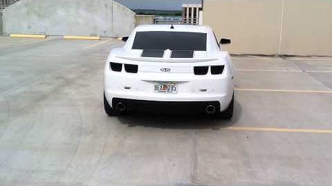 2010 Camaro SS open header pacesetter headers