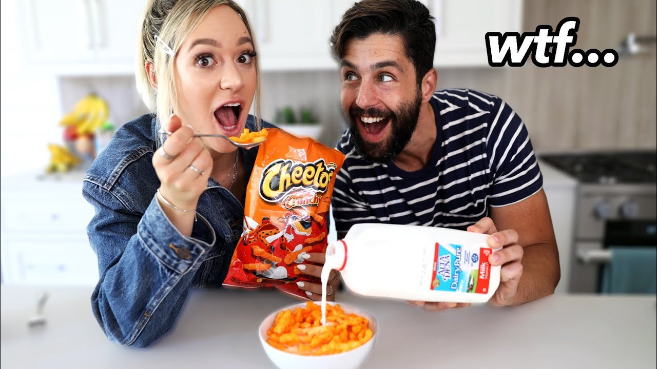 Trying Weird Food Combinations People Love w/ Josh Peck!