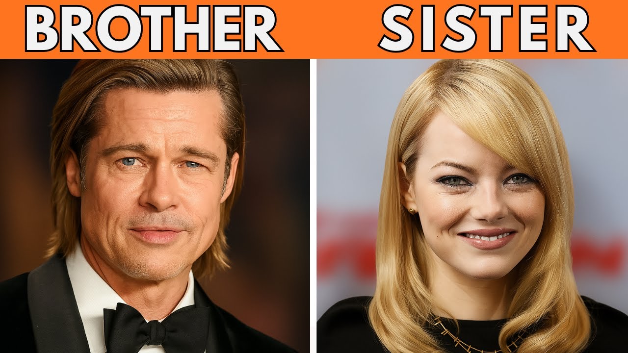 45 Celebrity Siblings You Never Knew Were Related