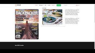 How to add Module inside Menu item - Helix Ultimate & Joomla 4
