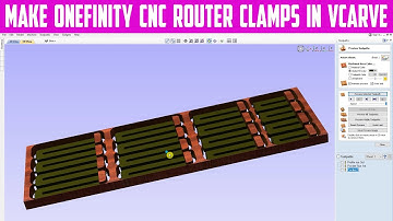 Design CNC Router Clamps In Vcarve