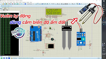[Tự học Proteus] - Hướng dẫn mô phỏng CẢM BIẾN ĐỘ ẨM ĐẤT với Arduino trong Proteus -  VTM