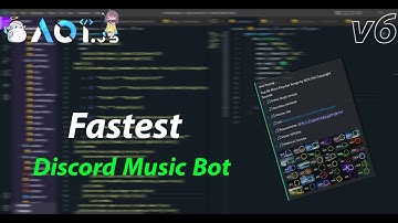 ​@miyuzzzachHow To Build An Discord  Easy&Fast Music Bot With Aoi.js☕