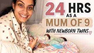 24 Hours in My Life as a Mum of 9 with Newborn Twins