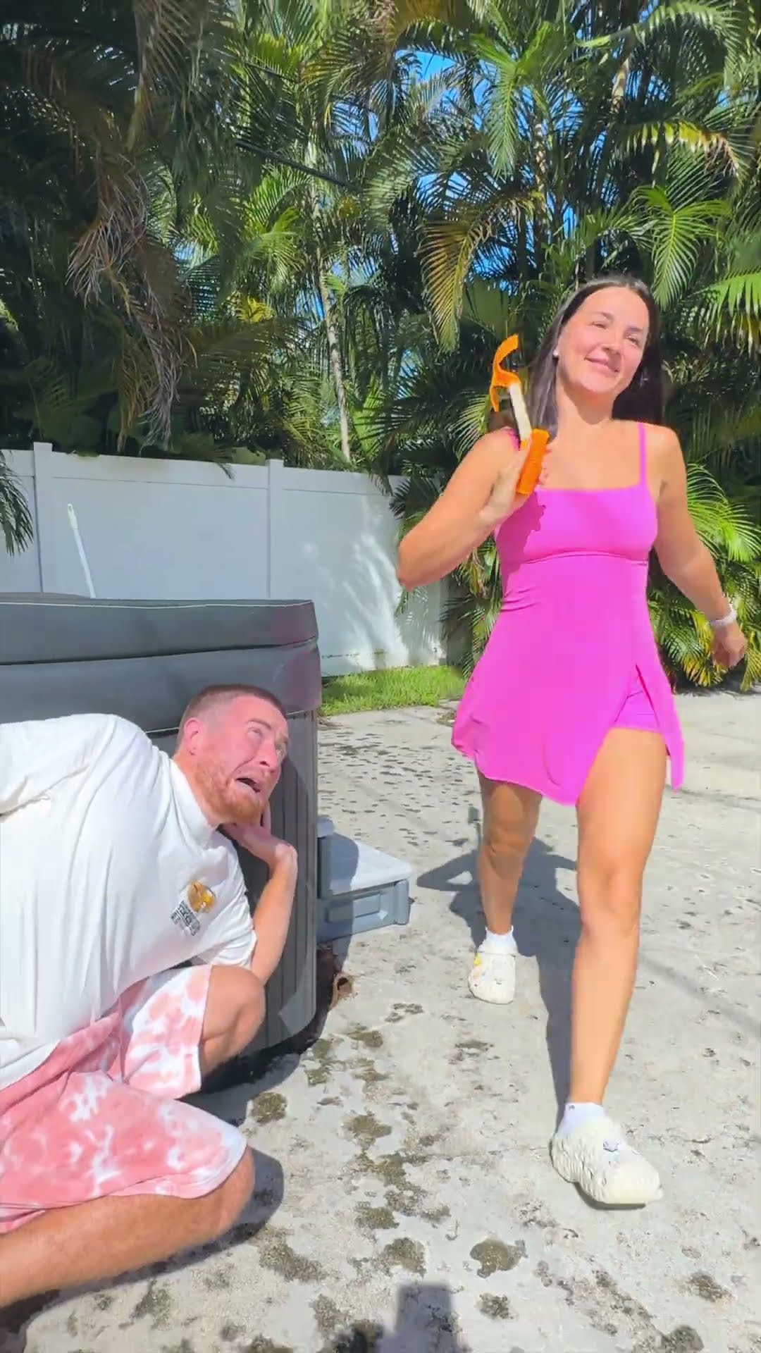 She DIDN'T WANT to SHARE the CHIPS ??? #shorts #khamitovy #martaandrustam