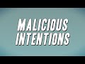 Pozer  malicious intentions lyrics