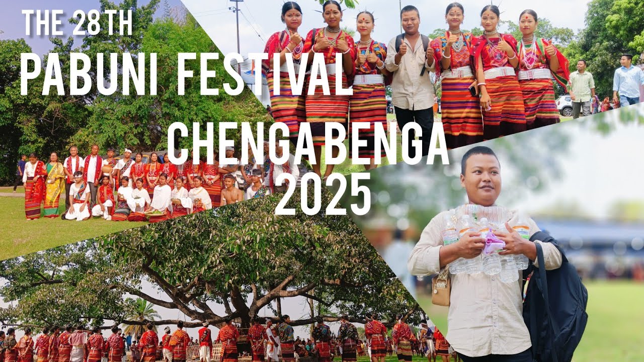 The 28 th Pabuni festivel || THE MEGHALAYA  ASSOCIATION || Gandhipara chenga banga 2025