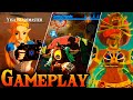 New Hyrule Warriors: Age of Calamity GAMEPLAY! (Urbosa, Zelda, Map and Menus!)