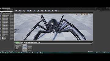 Medhue Black Widow Spider in Unreal Engine!!