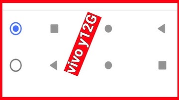vivo y12g back buttons setting, home buttons setting, buttons mirroring