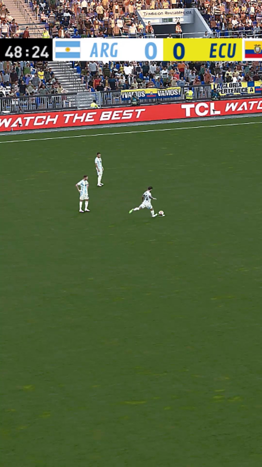 #argentina ?? #ecuador ?? #copaamerica2024 ? Messi free-kick goal ? #messi #football #shorts