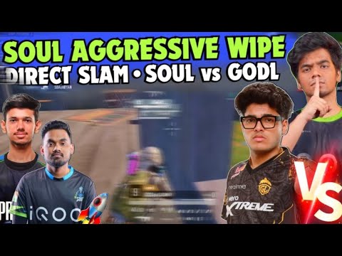 iQOOSouL Aggressive Wipes 😳 SouL Manya & Rony on Fire 🔥 SOUL vs GODL 😱 ...