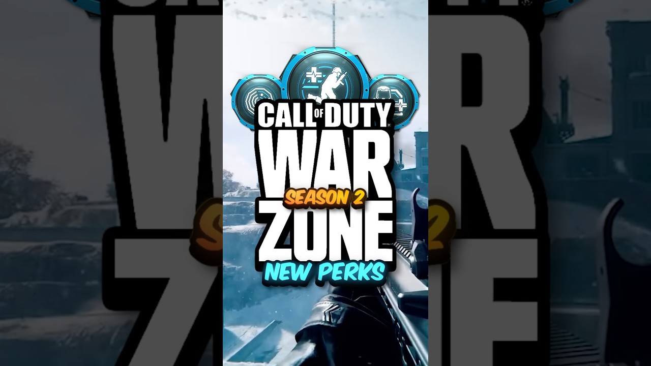 The 3 NEW PERKS Coming to WARZONE Season 2