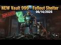 NEW Vault 999 - Fallout Shelter - 135 Dwellers, Zero Sanity - 06/14/2026