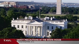 President Trump rushed to bunker as DC protesters approached White House