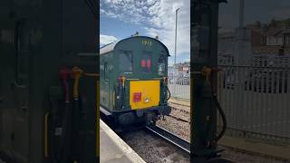Hastings Diesels Ltd Class 201/2 Thumper seen sat in Eastbourne station - 17/7/2025