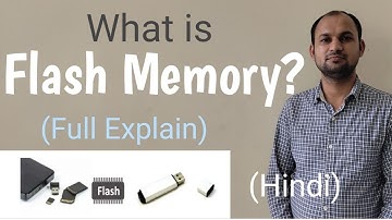 What is Flash Memory? | Types of Flash memory Explain in hindi