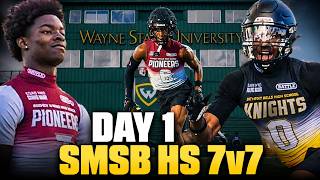 The Most Electric Players In The State of Michigan | DAY 1 SMSB HS 7v7