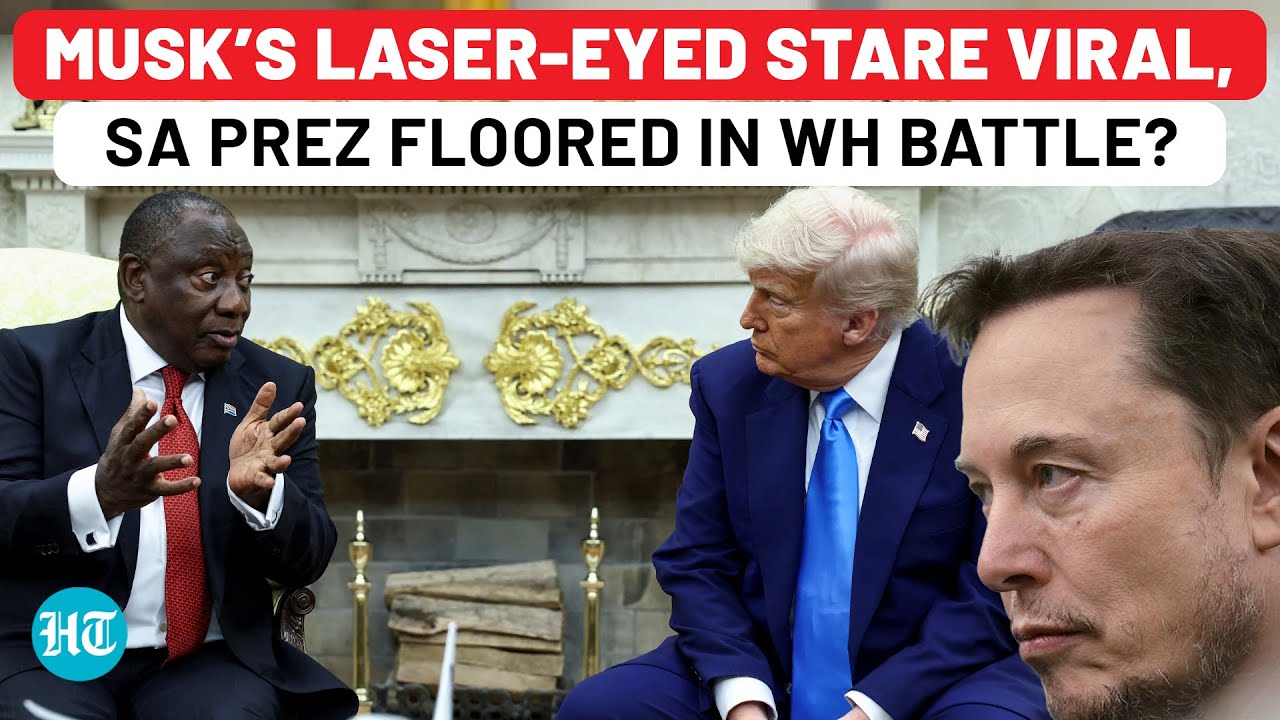 Ramaphosa Left Red-Faced? Musk’s Chilling White House Moment Viral As Trump  Pulls Up SA President