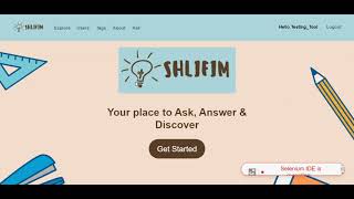 Software Testing UI (Selenium IDE)