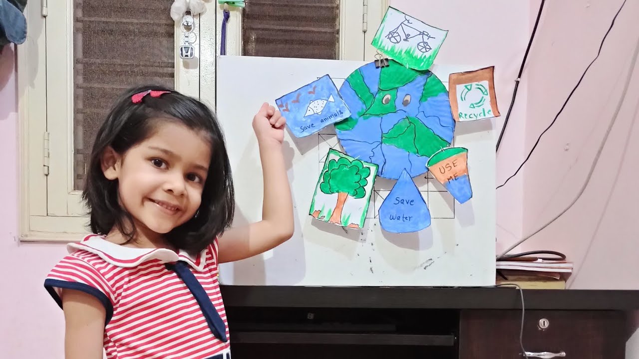 world environment Day speech by little one - YouTube