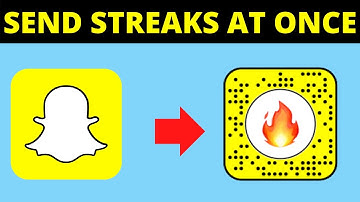 How To Send Streaks All At Once On Snapchat | How To Make Snapchat Shortcut