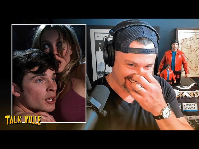 TOM WELLING’S Genuine Surprise in This Steamy SMALLVILLE Scene class=