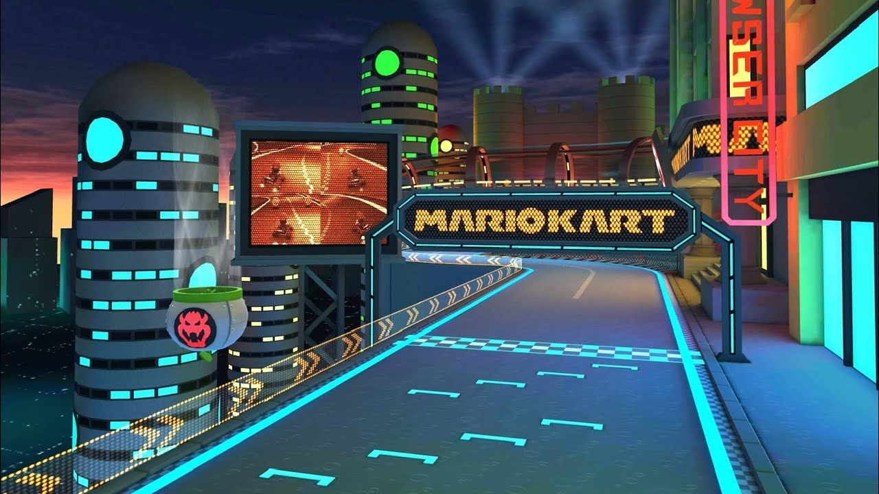 3DSネオクッパシティ - 3DS Neo Bowser City 【Mario Kart Tour Music】