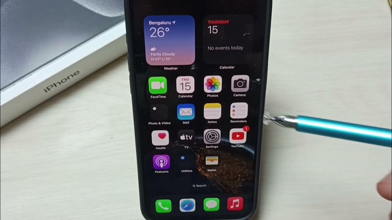 Iphone 13 13 pro max how to change screen lock timeout youtube