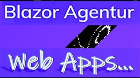 Web Application in der Schweiz programmieren .....       Blazor Agentur