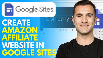 How to Create Amazon Affiliate Website in Google Sites (2025) Tutorial