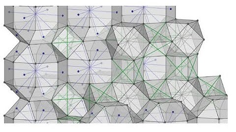 Spatial structures based on solid tessellations
